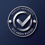 Emblem Logo for Ricardo Russo - Quality Assurance