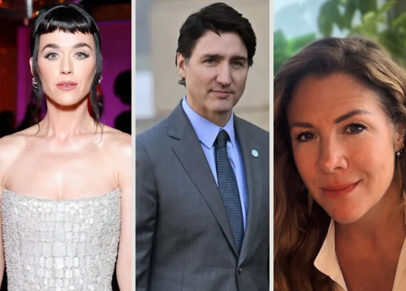 O desabafo da ex-mulher de Trudeau sobre rumores de romance com Katy Perry