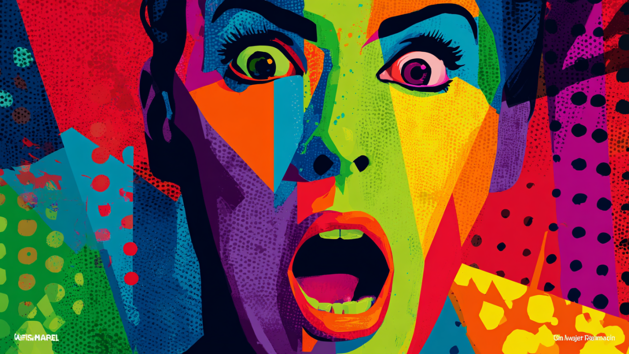 Mulher faz expressão chocada após perceber que caiu em golpe de internet