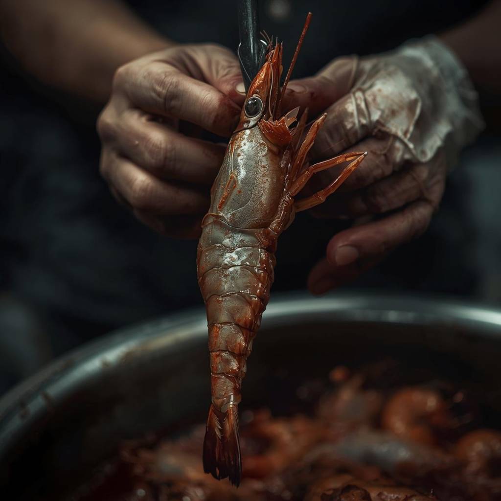 Camarão também sofre