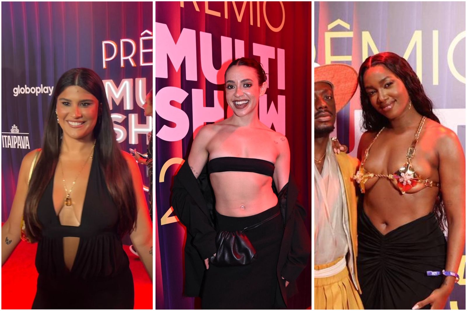 Giulia Costa, Valentina Bandeira e Iza