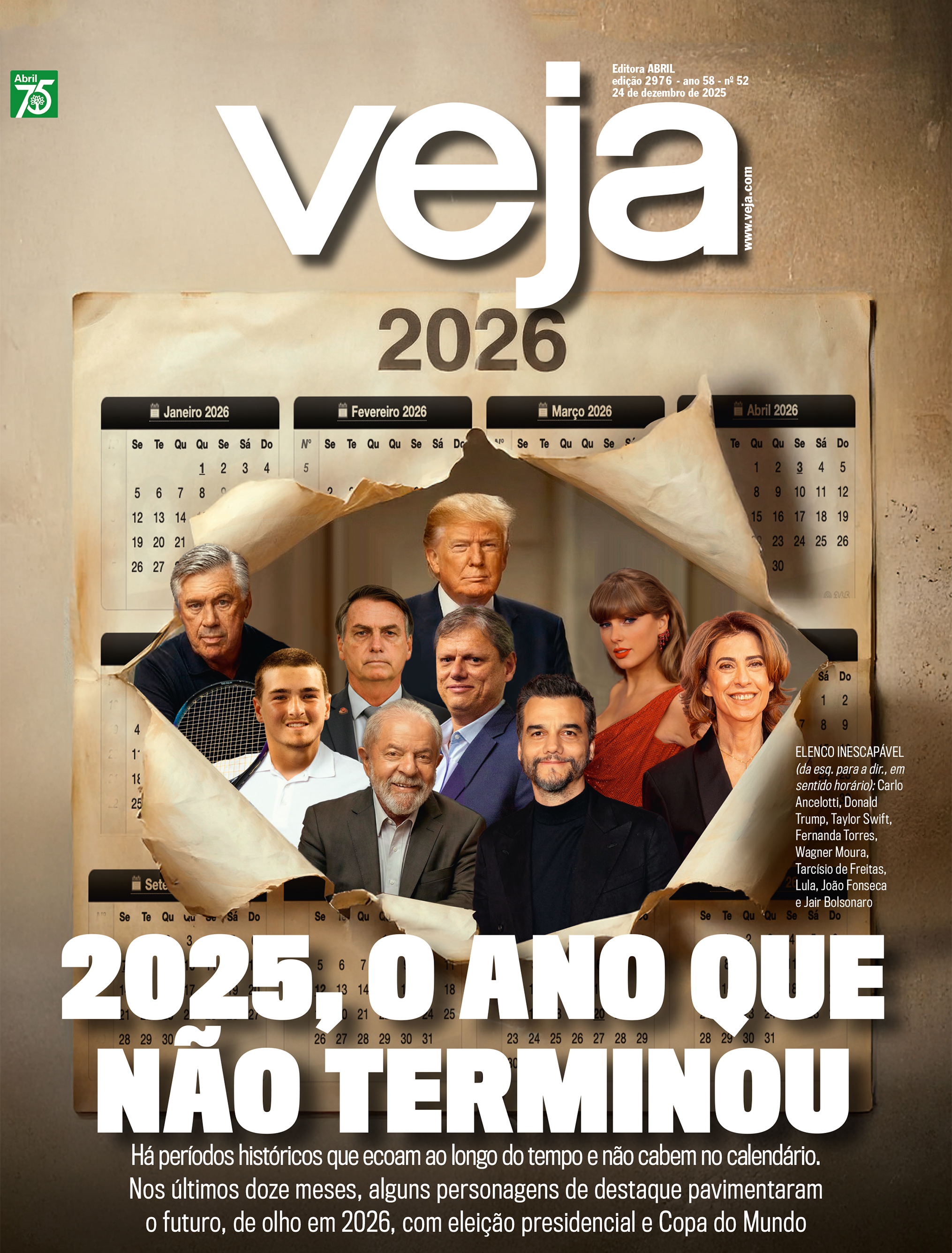Capa da revista de Edição da Semana