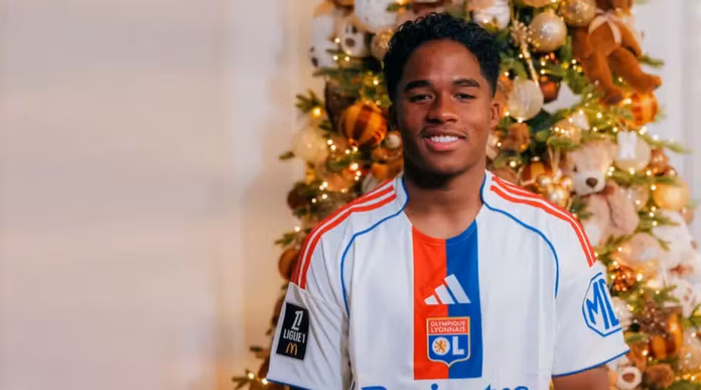 Endrick, jogador do Real Madrid emprestado ao Lyon