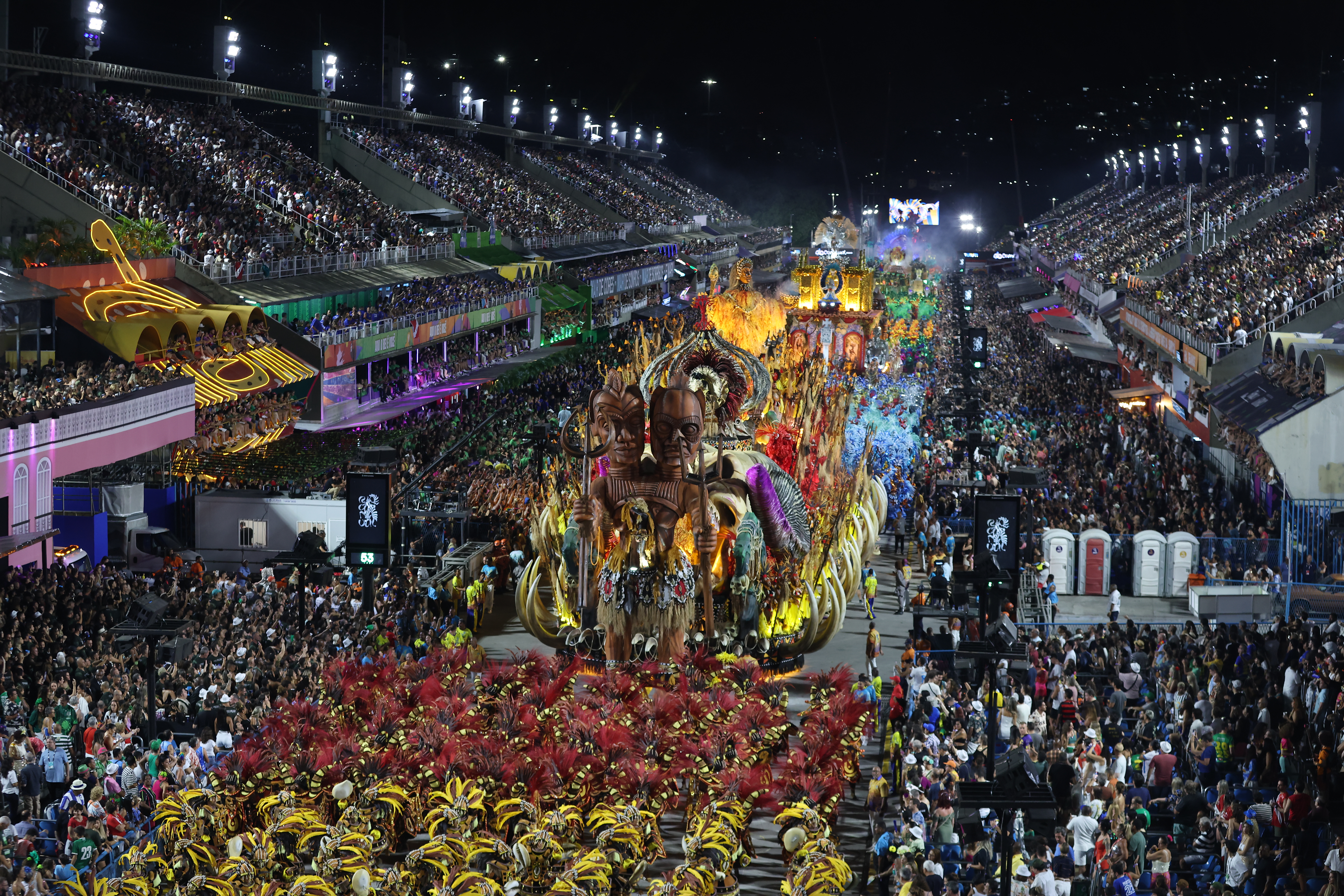 Rio de Janeiro Carnival 2025 – Sambadrome Parades