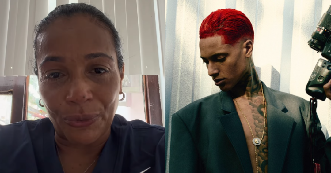 Mãe de Oruam chora e nega que filho tenta fugir para exterior: ‘Está com medo’; veja vídeo