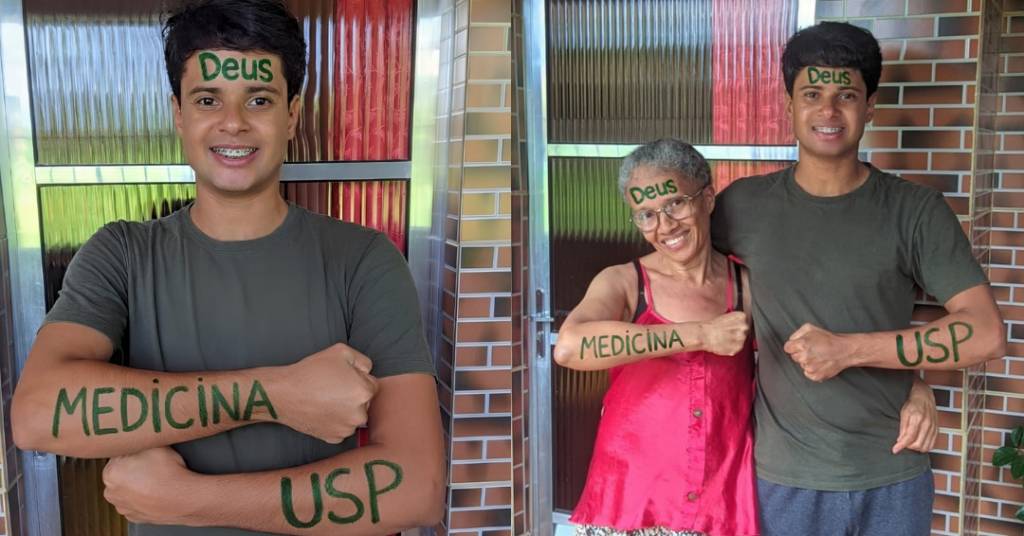 Estudante que ficou em 1º lugar em Medicina na USP deixa a UTI após dias internado