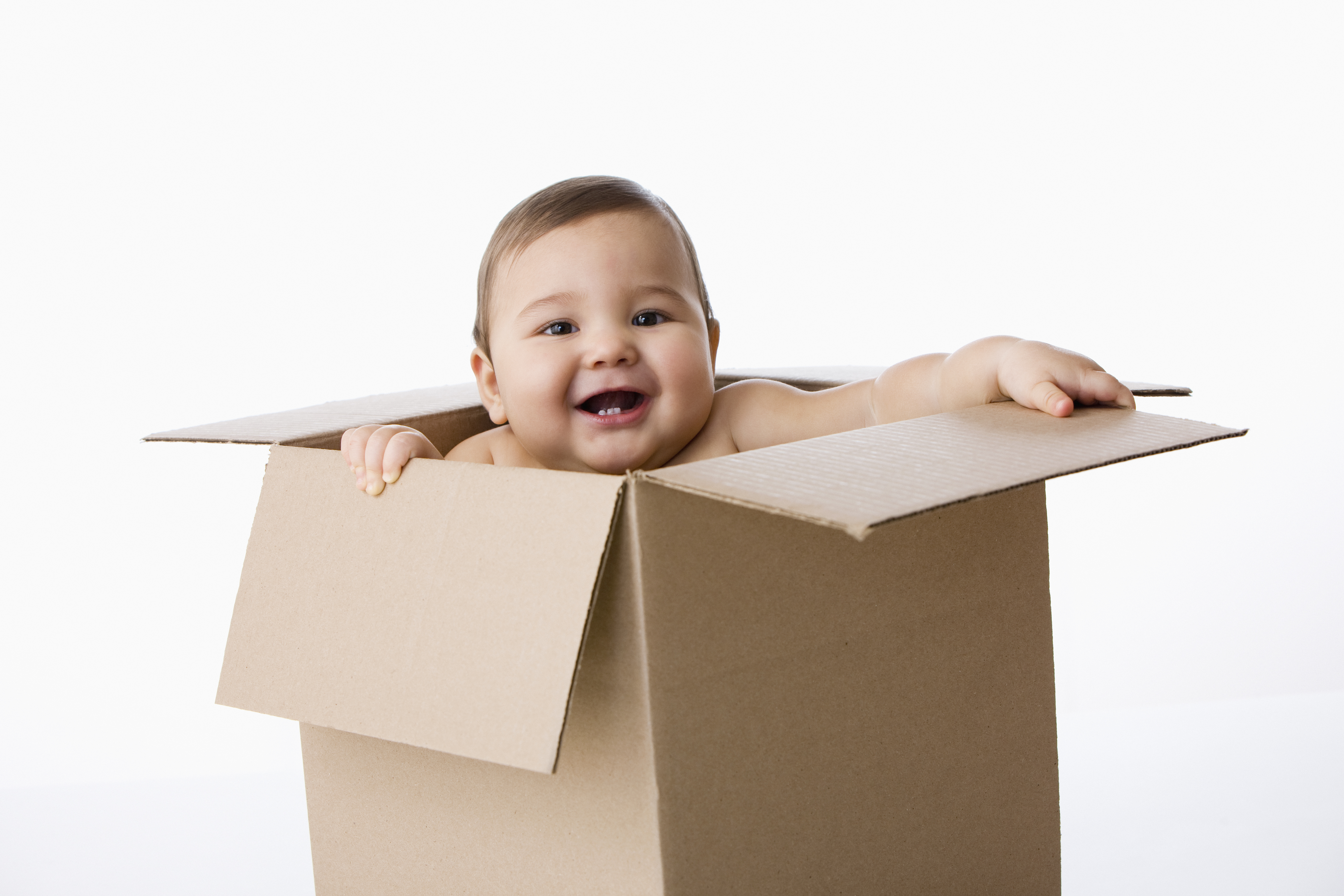 O bebê dentro da caixa: eu caibo ou cabo?