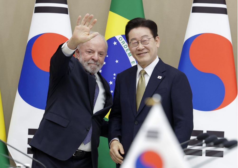 Lula em visita à Coreia do Sul //