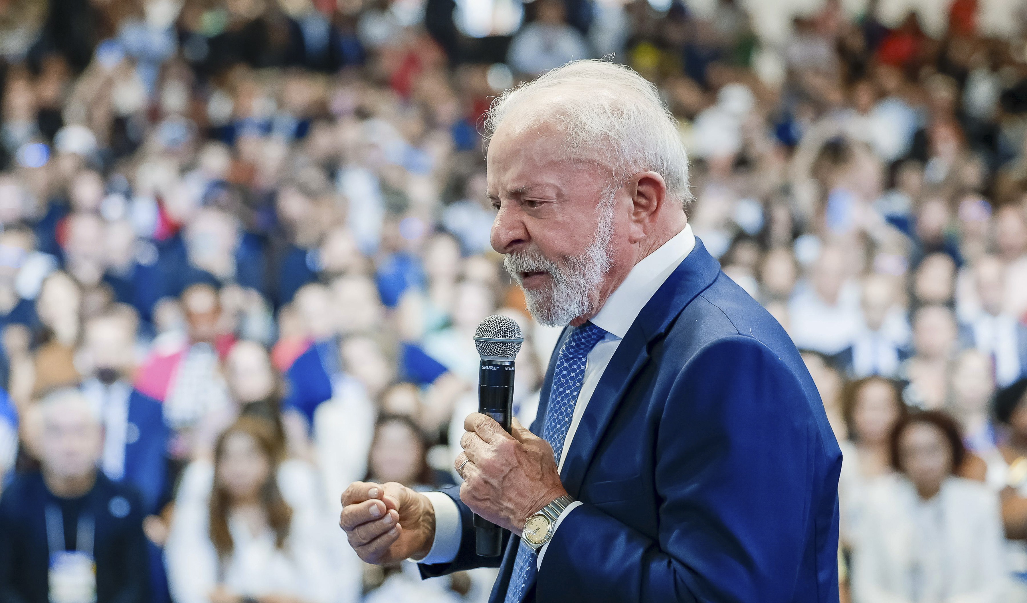 O presidente Lula