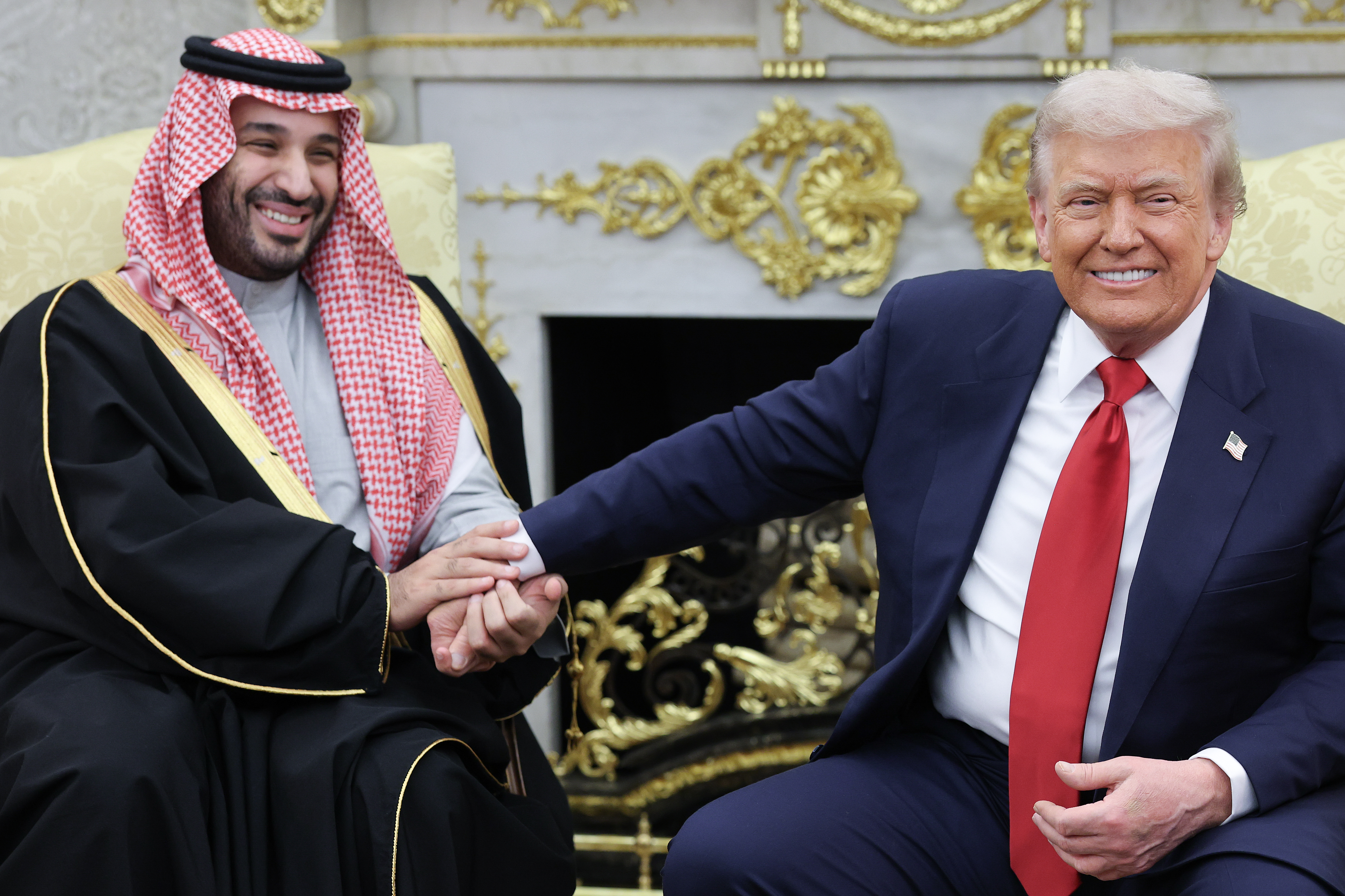 Mohammed bin Salman e Donald Trump