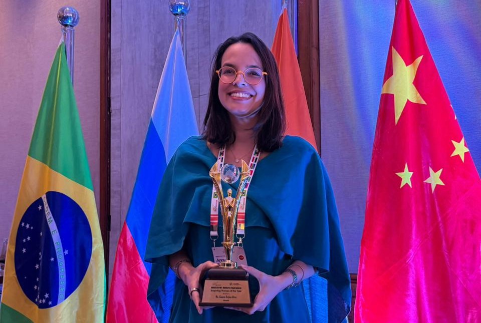 A brasileira premiada como ‘mulher inspiradora em tecnologia’ pelo Brics