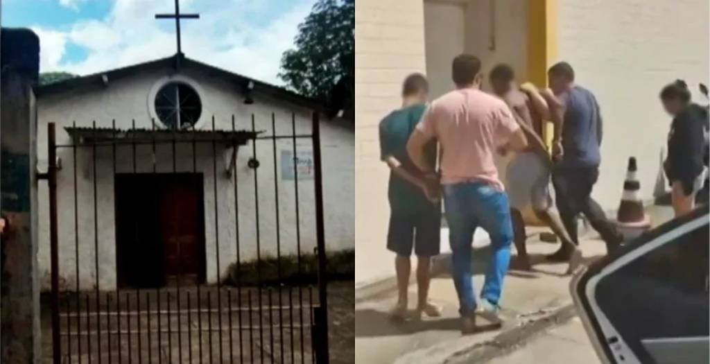 Traficantes transformam igreja em boca de fumo e fazem sexo em altar