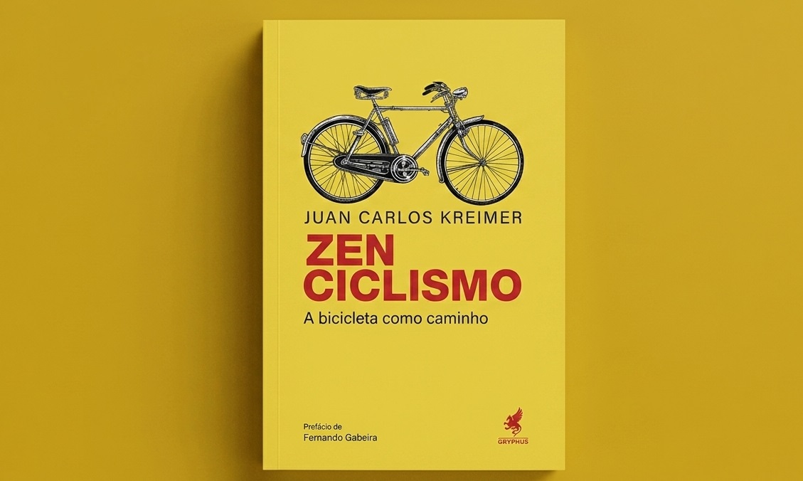 Escritor argentino apresenta bicicleta como caminho para autoconhecimento