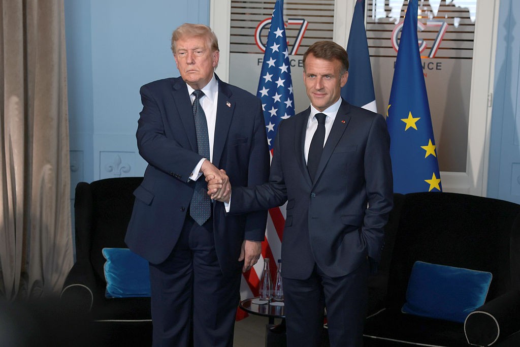 Macron diz que teve reunião ‘muito construtiva’ com Trump sobre Ucrânia e Mar Vermelho