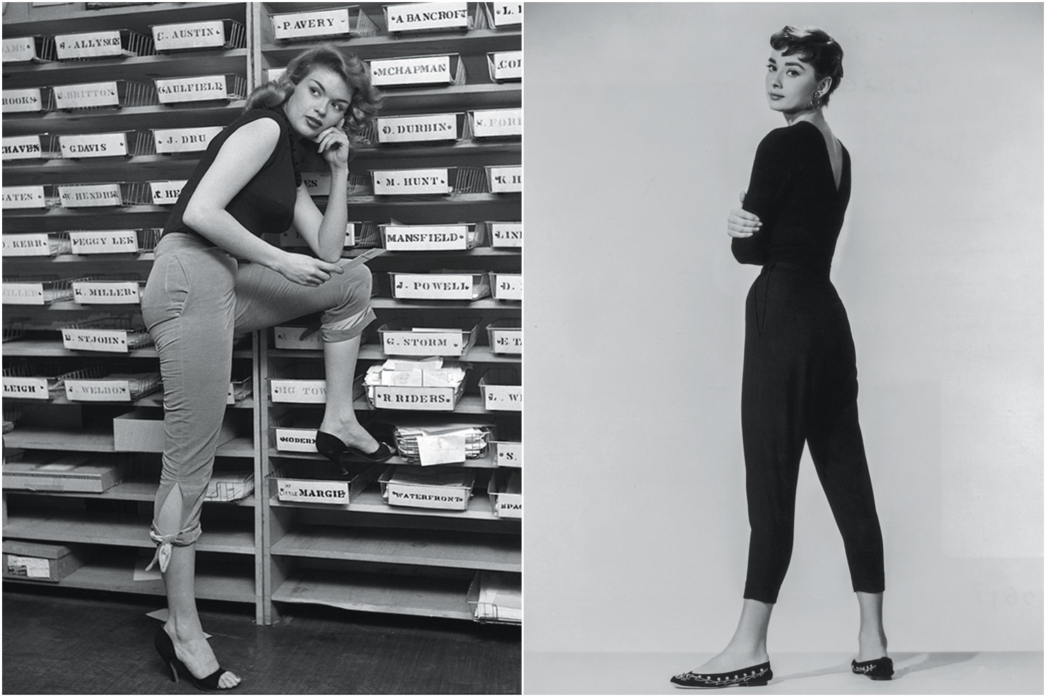 LEND&Aacute;RIAS&ensp;- Jane Mansfield e Audrey Hepburn: modelo curto como s&iacute;mbolo de sensualidade e leveza