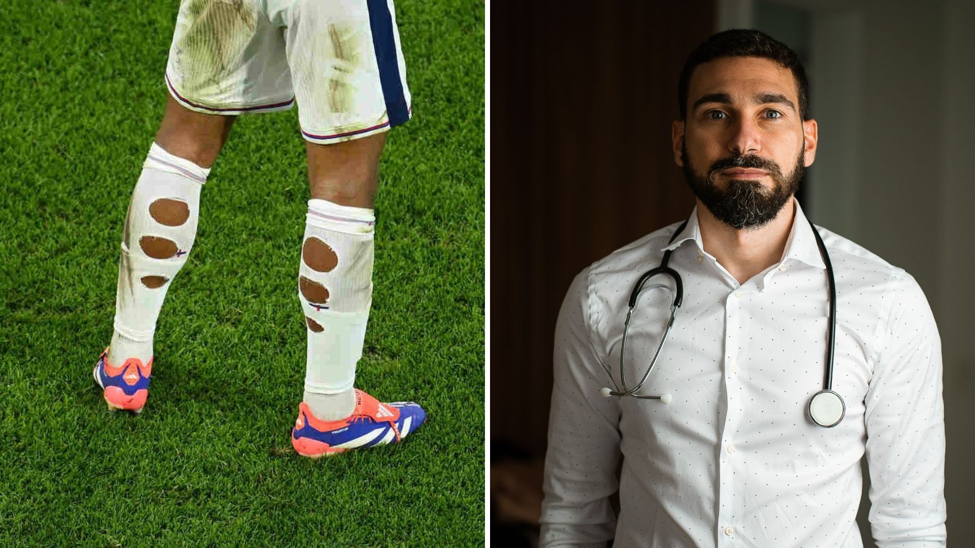 A explicação para jogadores furarem o meião na Copa do Mundo