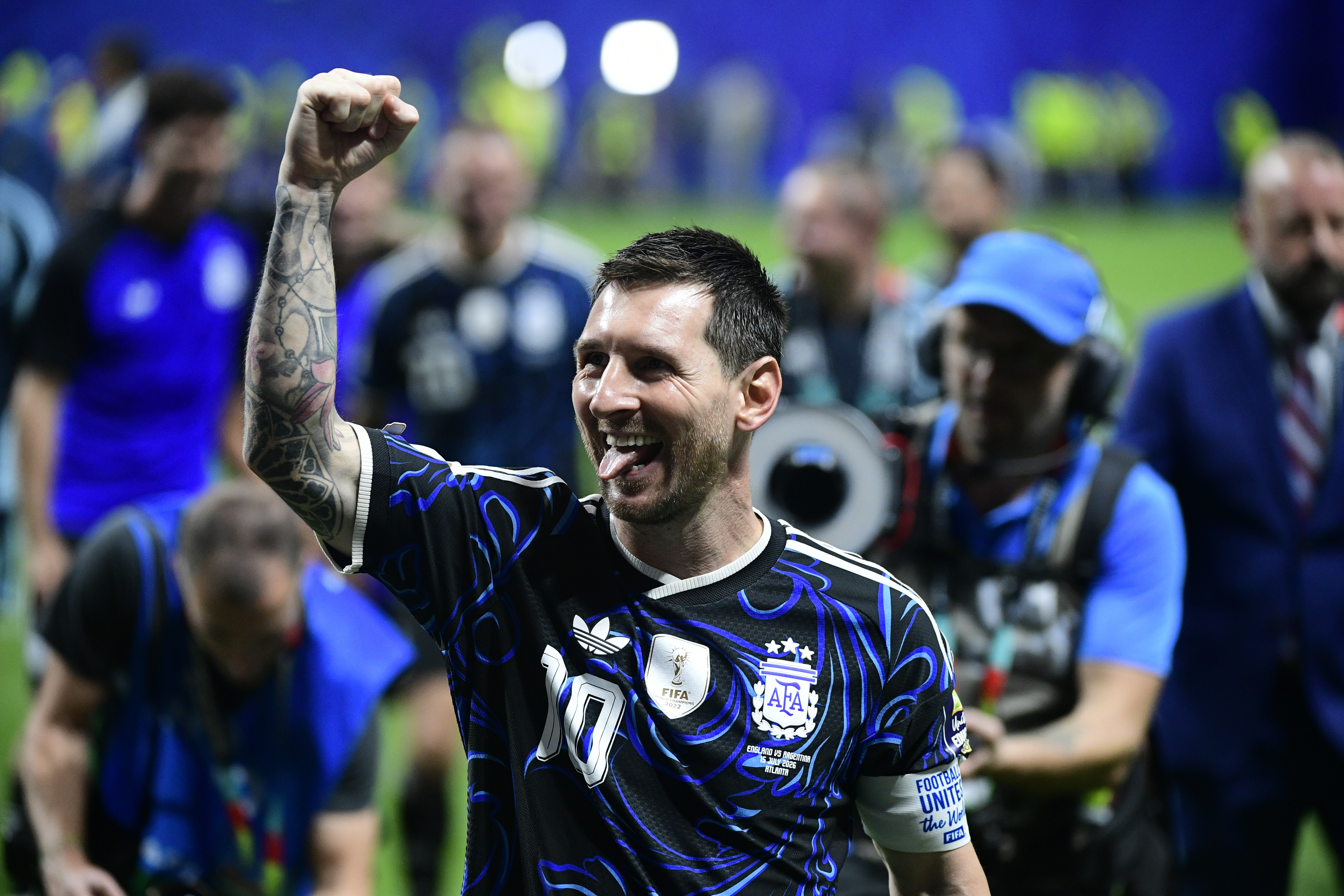 Como a federação argentina de futebol escolheu homenagear Messi