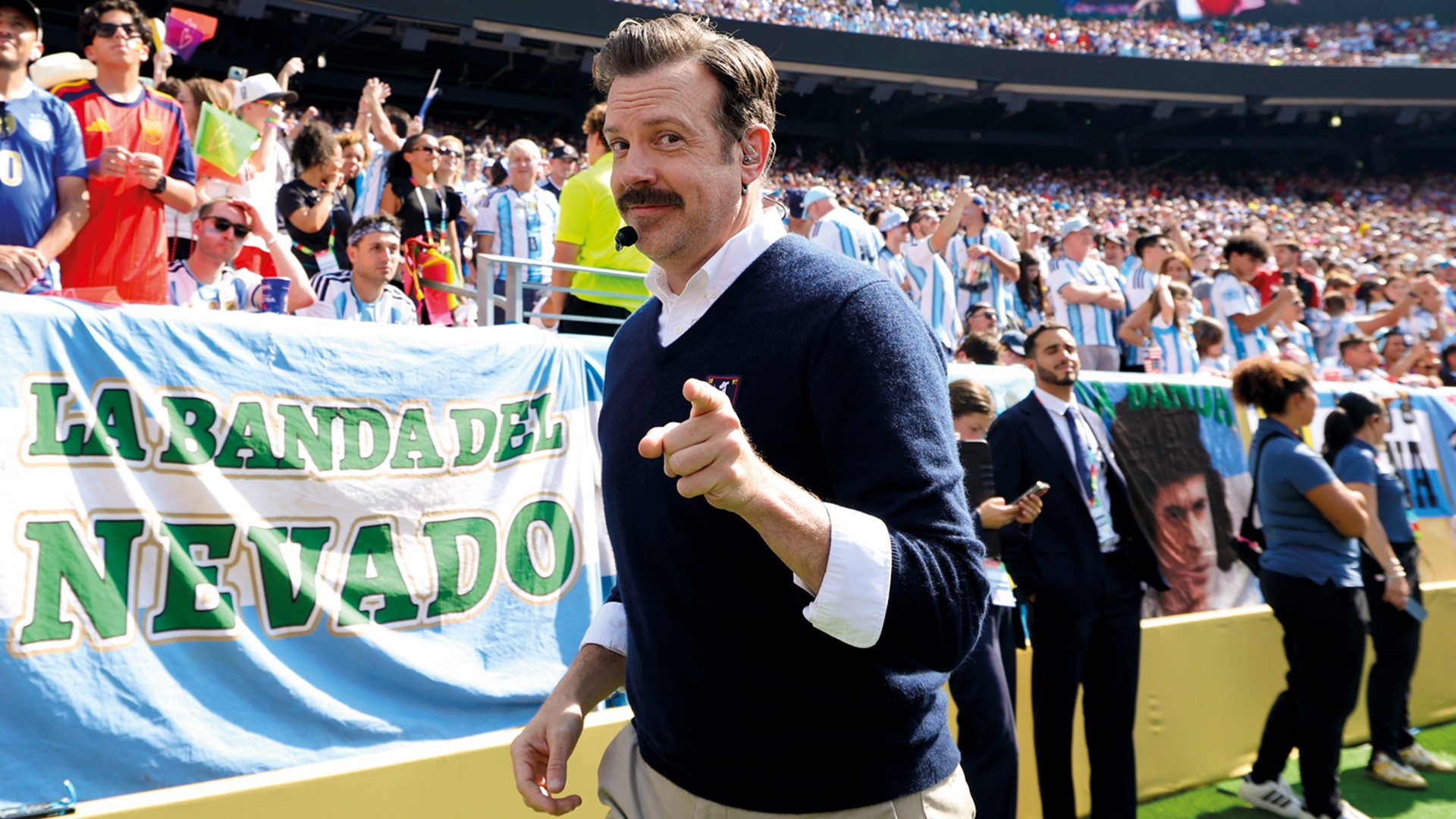 POPULAR - Sudeikis: personagem participou da final da Copa 2026