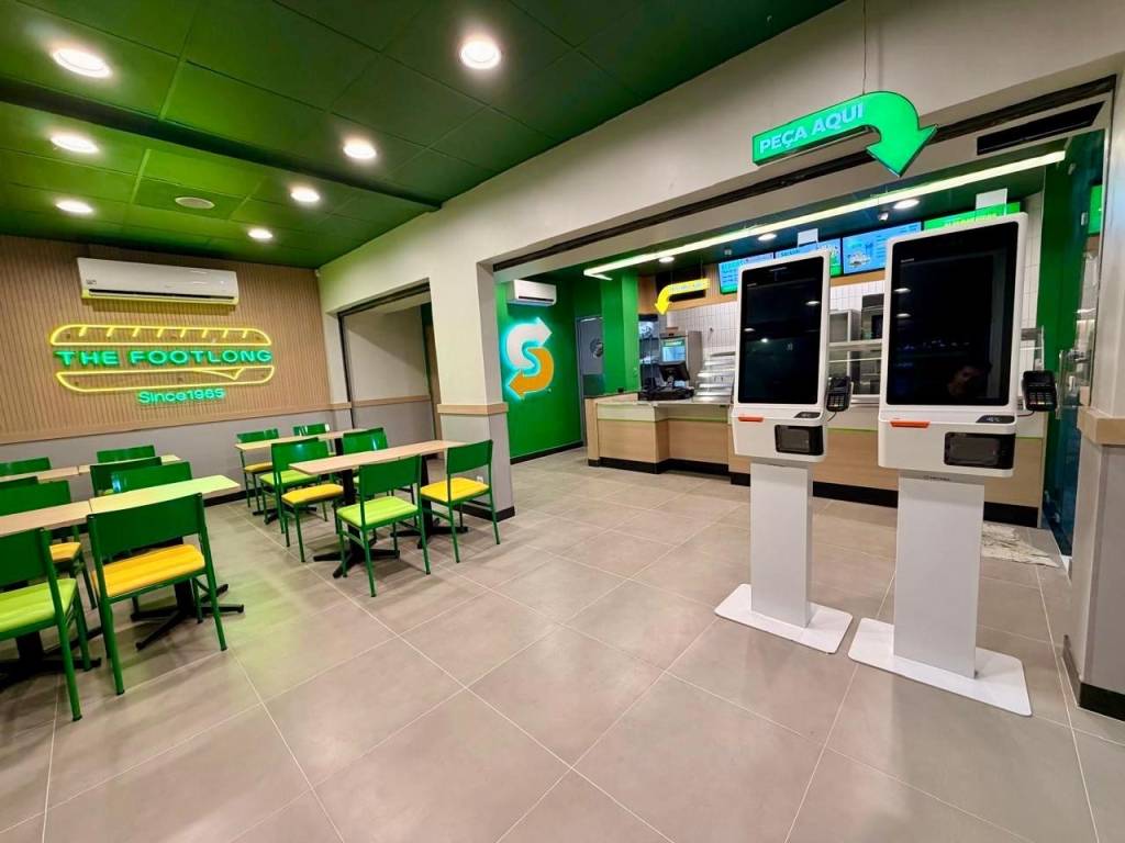 Subway aposta no autoatendimento em 1,5 mil restaurantes