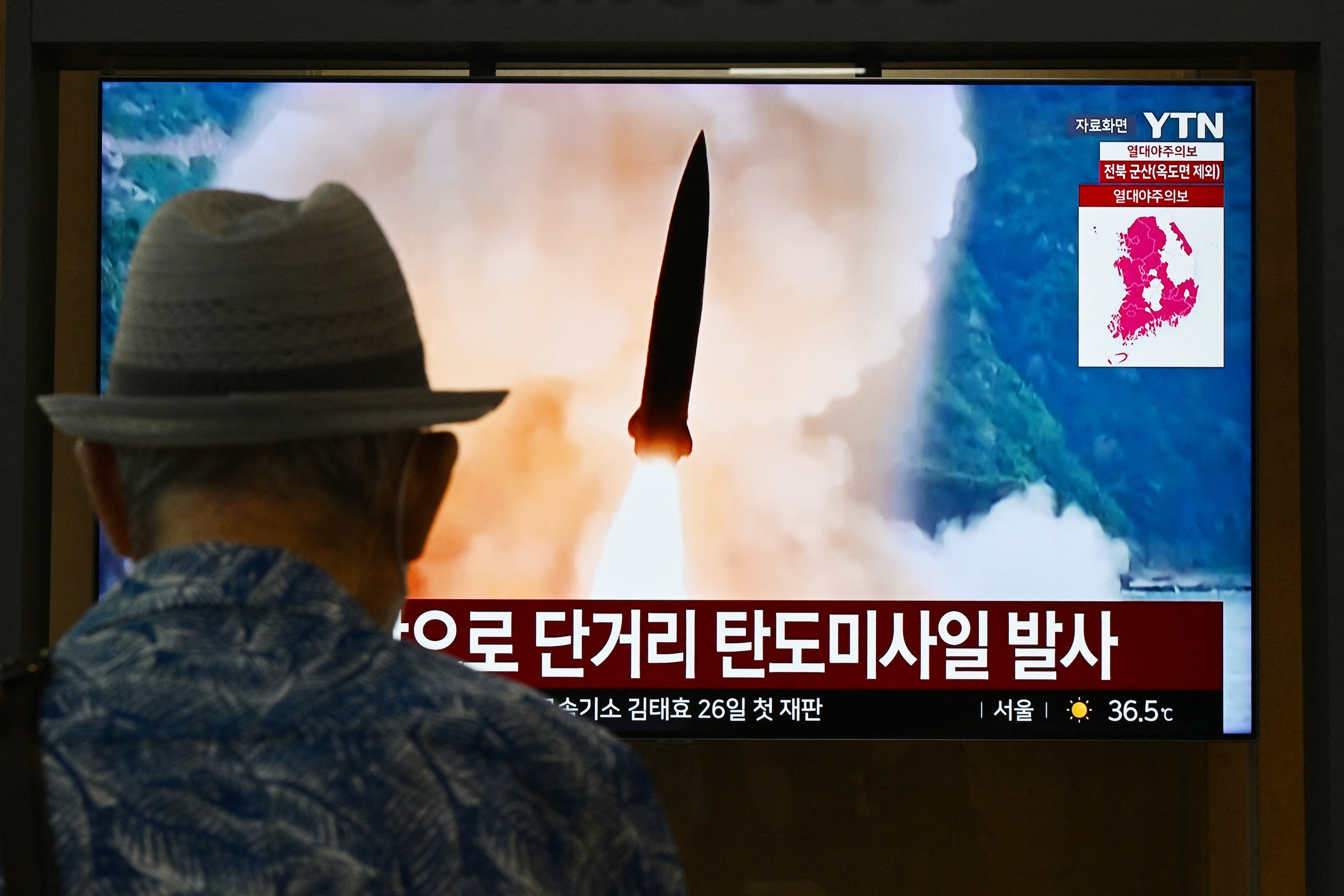 Coreia do Norte lança ‘projétil’ após troca de ameaças com o Japão
