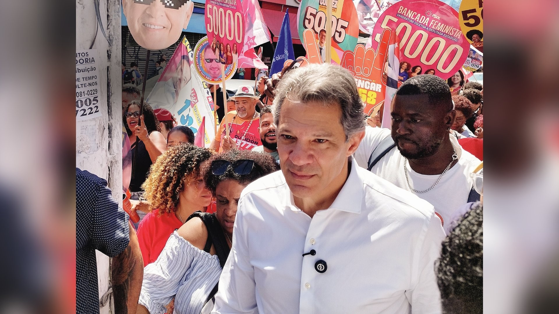 Desempenhos ruins de Lula e Haddad em São Paulo acendem alerta na campanha do PT