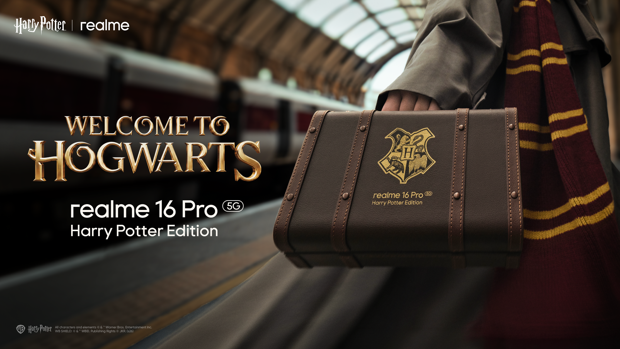 Warner Bros. e realme anunciam celular inspirado em Harry Potter