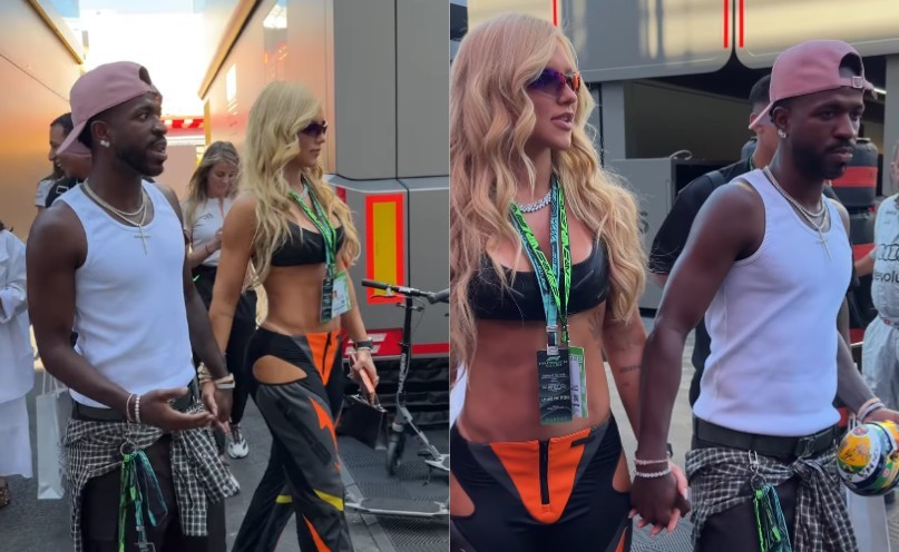 Look de Virginia na F1 repercute na imprensa internacional