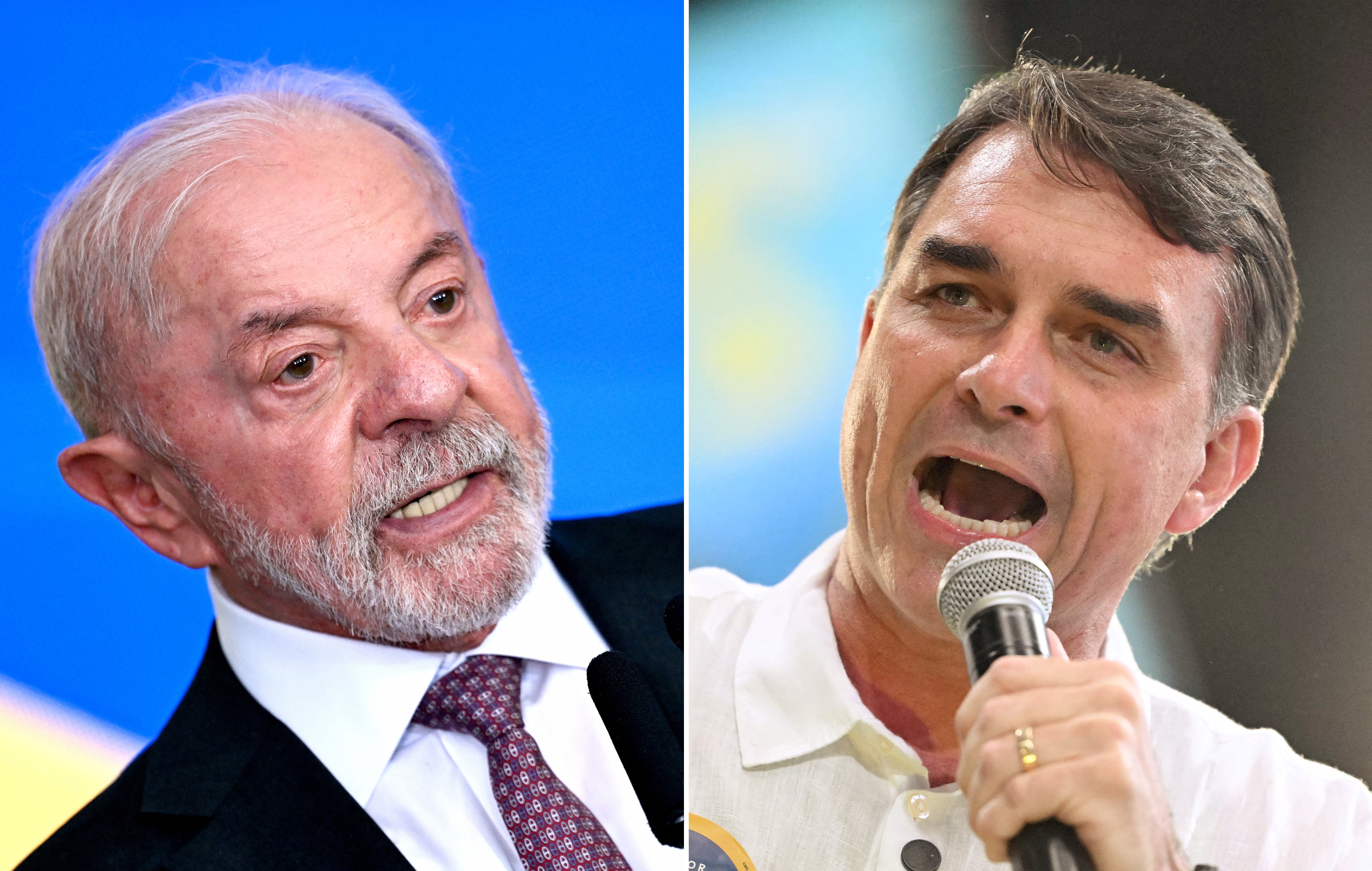 As mudanças de posição de Lula e Flávio após pesquisas na reta final do segundo turno da eleição
