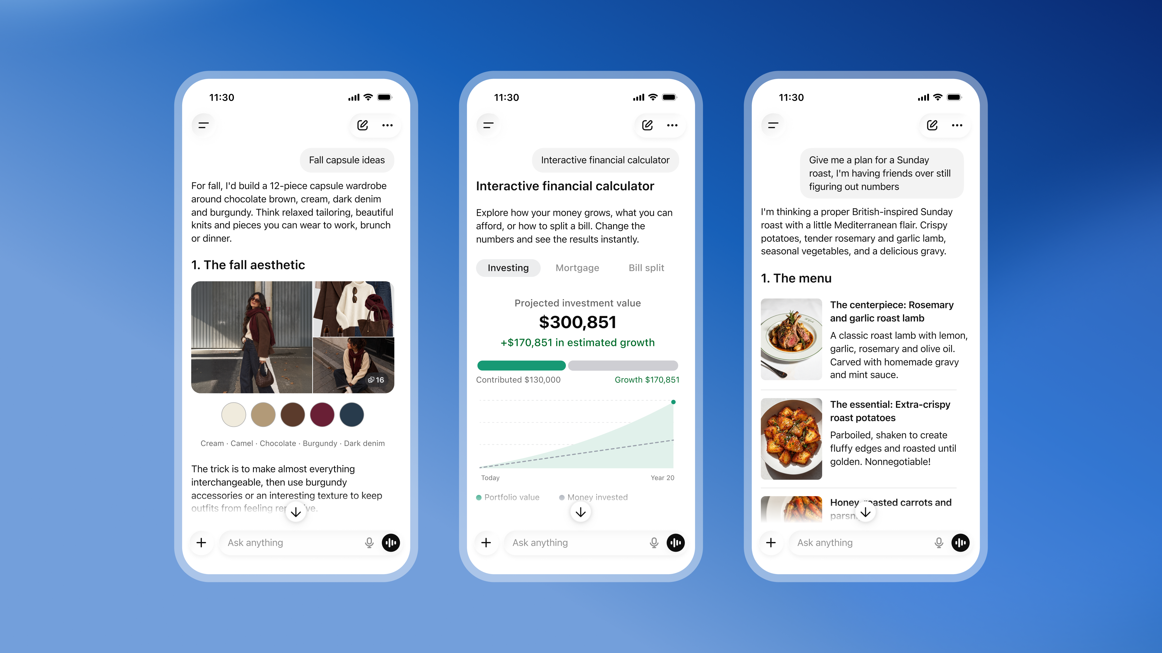 ‘Intelligent UI’: ChatGPT muda formato e adiciona imagens, gráficos e elementos visuais às respostas
