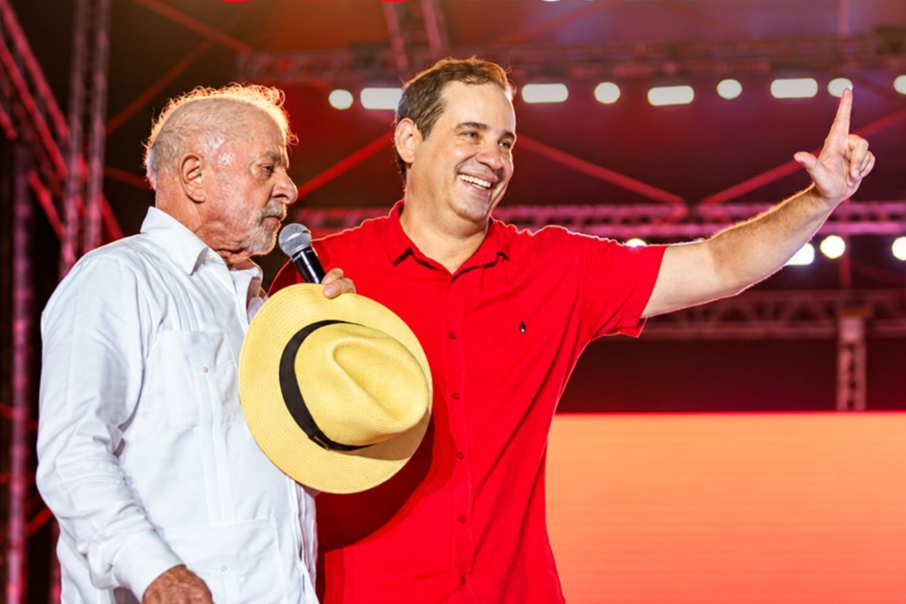 Lula e Cadu Xavier (PT), governador eleitor do Rio Grande do Norte