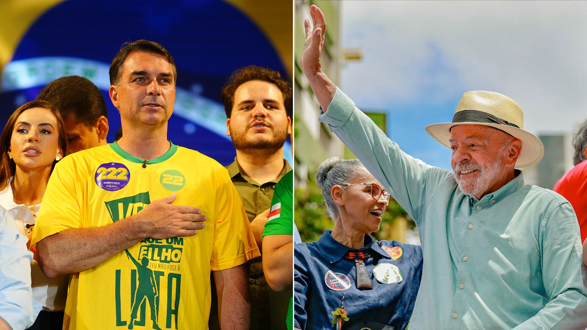 Esperança ou medo: qual sentimento domina a disputa entre Flávio e Lula, segundo nova pesquisa Ipespe