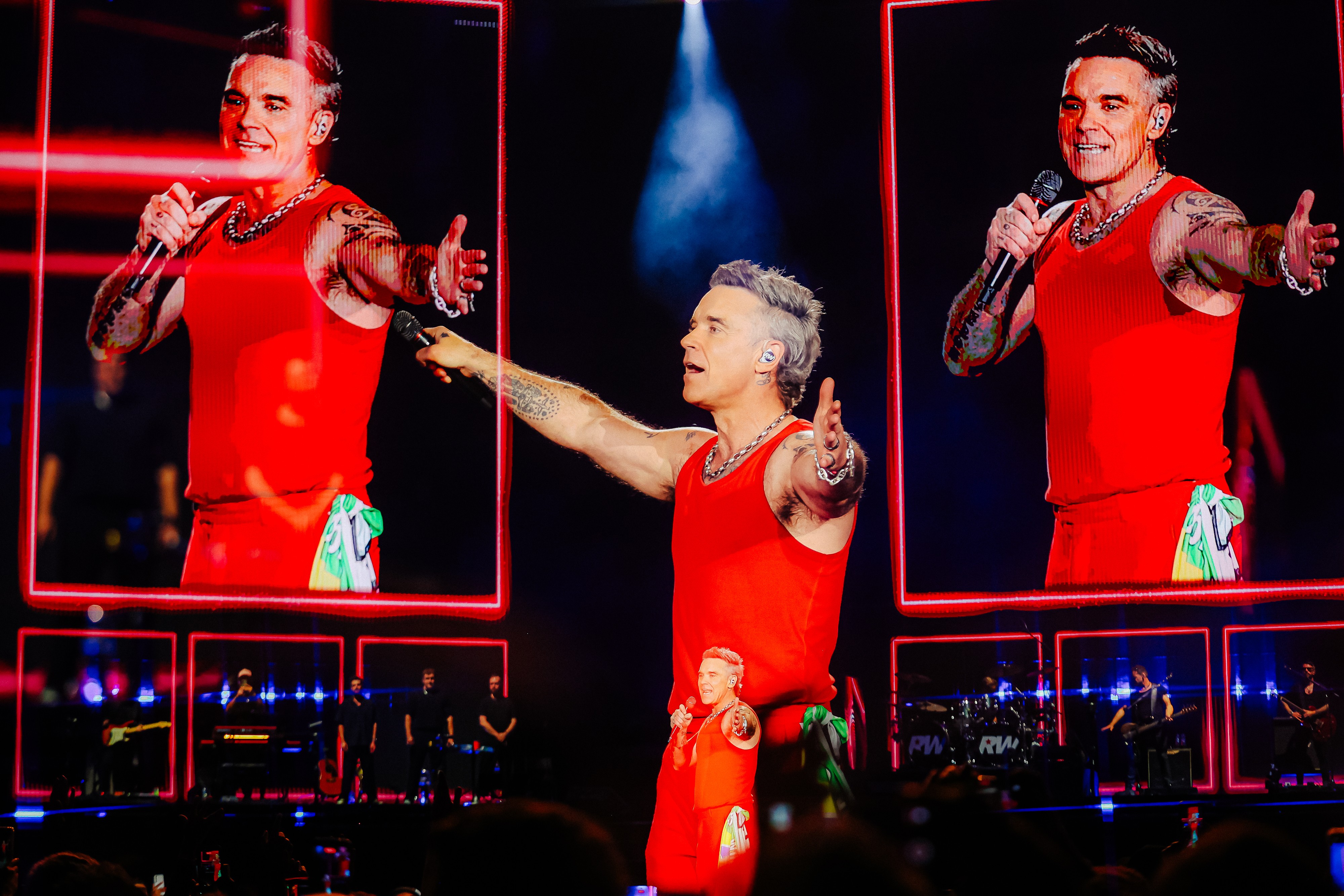 A música que Robbie Williams só deixou para o show no Brasil