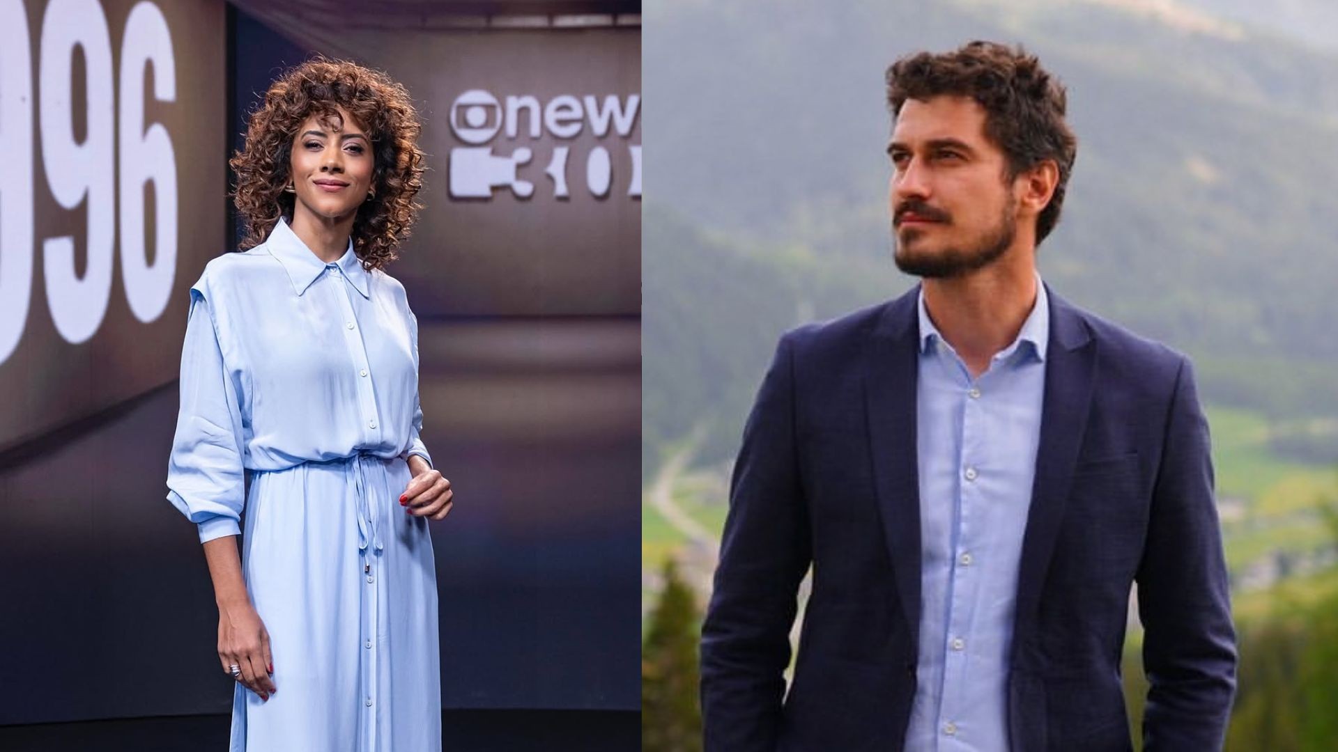 Apresentadora da GloboNews engata romance com repórter da TV Globo