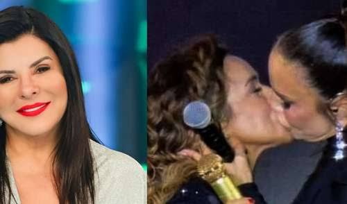 Mara Maravilha ataca beijo de Ivete Sangalo e Daniela Mercury: ‘dou descarga’